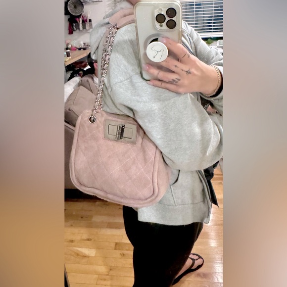 CHANEL Shearling Quilted Mademoiselle Tote - Picture 15 of 15